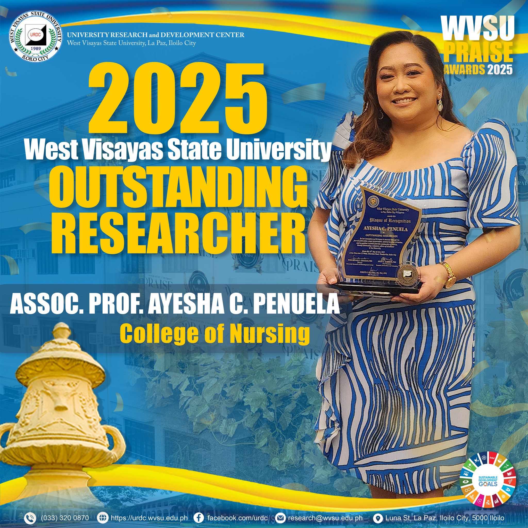 Outstanding Researcher Prof. Ayesha